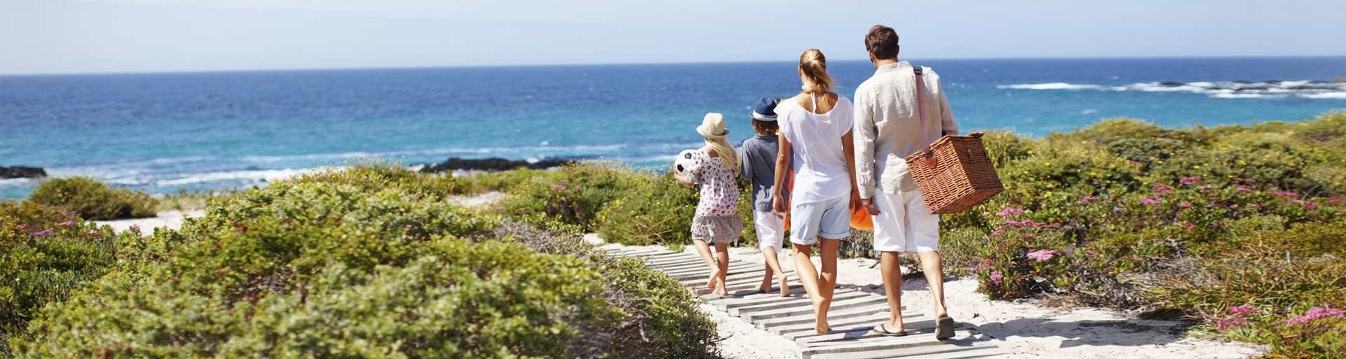 Vakantie naar het strand